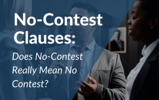 No-Contest Clauses