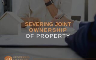 Severing Joint Ownership Of Property