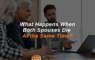 What Happens When Both Spouses Die At the Same Time?