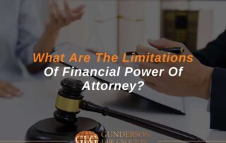What Are The Limitations Of Financial Power Of Attorney