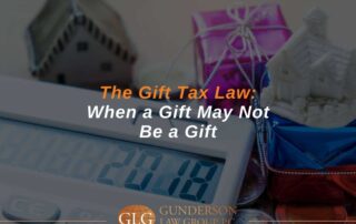 The Gift Tax Law When a Gift May Not Be a Gift