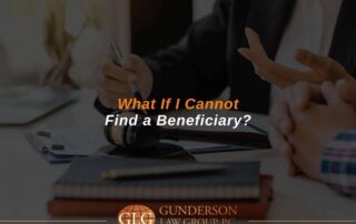 What If I Cannot Find a Beneficiary?