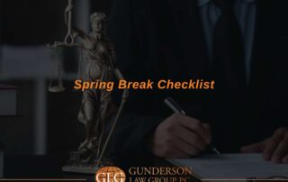 Spring Break Checklist
